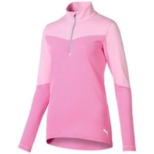 Puma 1/4 zip pullover shirt- women’s large
